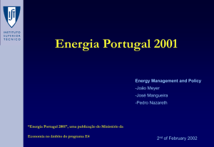 Energia Portugal 2001