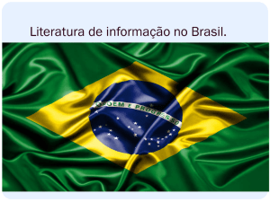 Literatura de informação no Brasil.