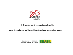 Slide 1 - Arqueologia Brasilis