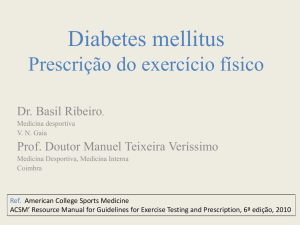 Diabetes - Revista de Medicina Desportiva