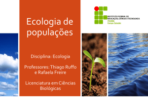 Eco 05 Ecologia de Populações