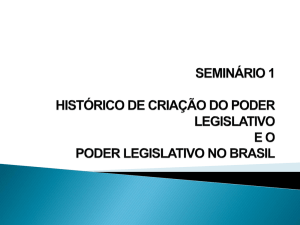 O Senado Federal Brasileiro no Pós Constituite * Leany Lemos