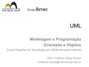 Diagramas da UML - Modelagem e Programação Orientada a Objetos