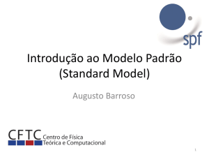 Introdução ao Modelo Padrão (Standard Model)