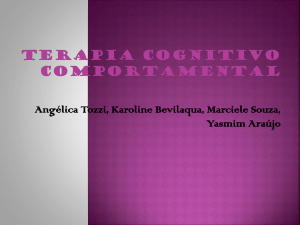 Terapia Cognitivo Comportamental