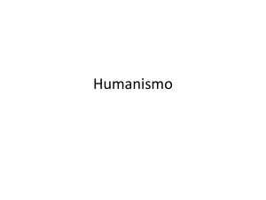 Humanismo - WordPress.com