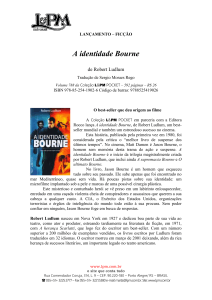 LANÇAMENTO – FICÇÃO A identidade Bourne de Robert Ludlum
