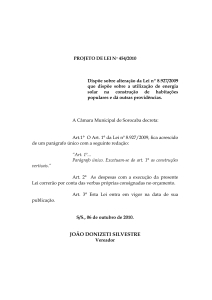 Texto integral - Câmara Municipal de Sorocaba
