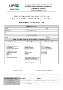 2017-2018 - Ficha de inscrição (ALUNO)
