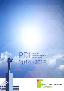 PDI IFAM 2014-2018 - Palavra do Reitor