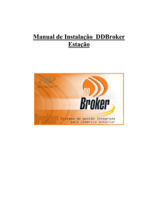 Procedimentos Instalação DDBroker