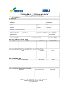 formulário “pessoa jurídica”