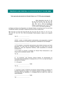 proposta de emenda à constituição nº 29, de 2000