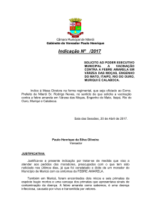 Indicação Nº /2017 - Câmara Municipal de Niterói