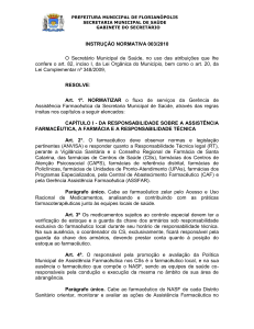 Normativa 003/2010 - Prefeitura de Florianópolis