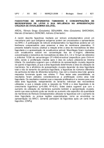 UFV / XV SIC / MARÇO-2006 / Biologia Geral / 600