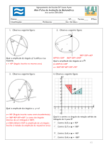 Mini-teste nº 5-circunferência, polígonos e isometrias