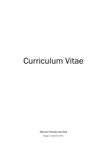 curriculum vitae