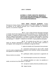 LEI Nº.1970 – Agente Dengue - Prefeitura Municipal de Catuípe