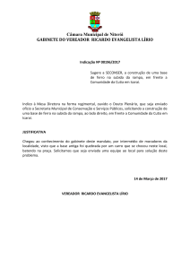 Indicação Nº 00196/2017 - Câmara Municipal de Niterói