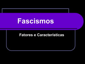 Fascismos - Aulas do Prof. Tadeu