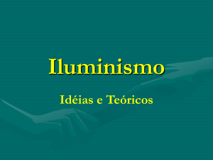 Iluminismo - Aulas do Prof. Tadeu