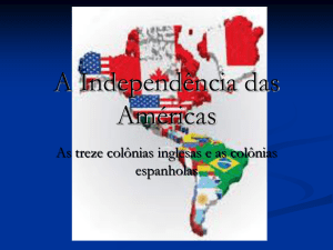 A Independência das Américas