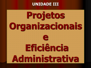 Projetos Organizacionais