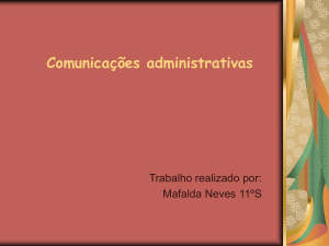 Comunicações administrativas