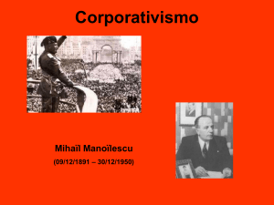 Slides Corporativismo