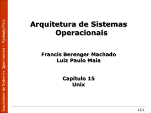 ASO - Cap. 15 - Unix