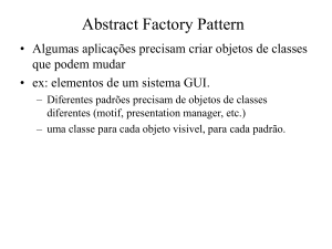 Abstrac Factory Pattern - IME-USP
