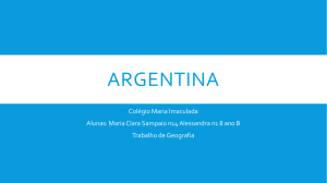 Argentina - Colégio Maria Imaculada