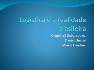 Logística e a realidade brasileira