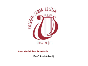 Slide 1 - Colégio Santa Cecília