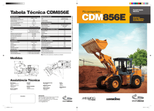 Tabela Técnica CDM856E