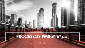 PROCESSOS PMBoK 5ª ed. - Gestão do processo do conhecimento