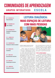 leitura dialógica - Comunidade de Aprendizagem
