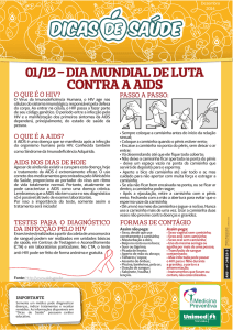 04 - AIDS.indd - Unimed Sorocaba