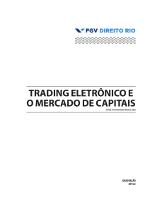 trading eletrônico e o mercado de capitais