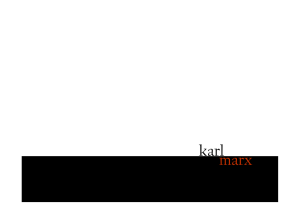 Karl Marx - Sociobox