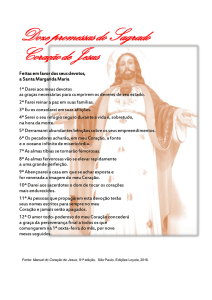Doze promessas do Sagrado Coração de Jesus