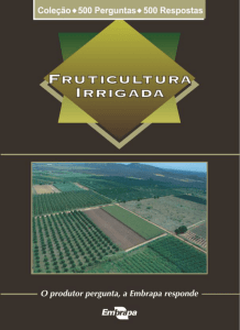 Fruticultura Irrigada - 500 Perguntas 500 Respostas