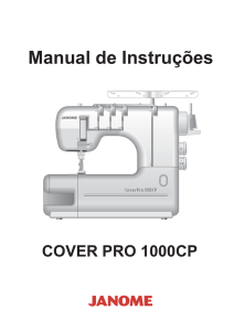 do manual de instruções da máquina Janome 1000CP