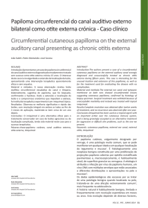 Papiloma circunferencial do canal auditivo externo bilateral como