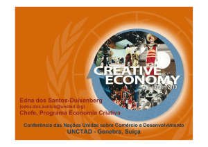 Relatório sobre Economia Criativa – 2010