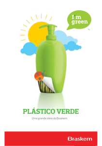 plástico verde