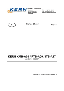 KERN KMB-A01 / FTB-A09 / ITB-A17