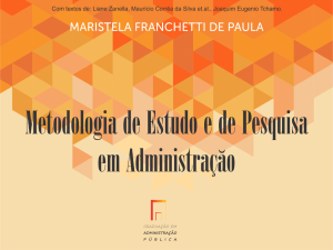 PAULA, Maristela de. Metodologia de Estudo