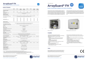 ArrayGuard FH PV29-32 - Data Sheet